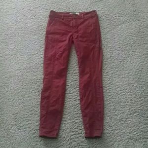 Anthropologie skinny utility pants